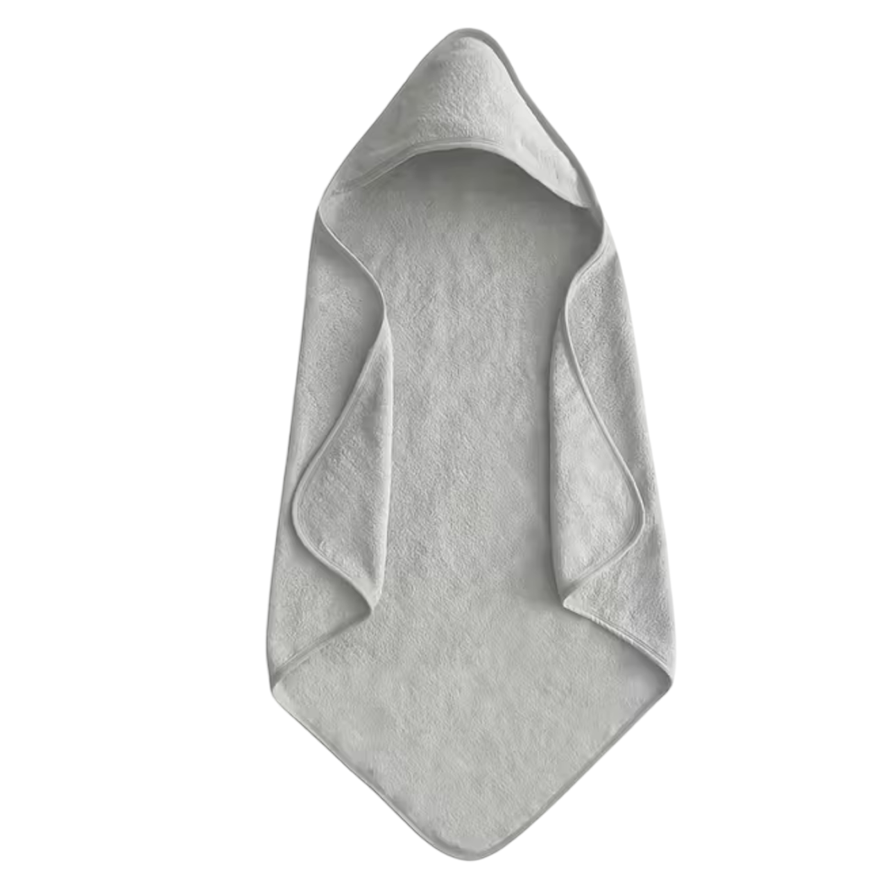 Coral Fleece Badcape Grijs