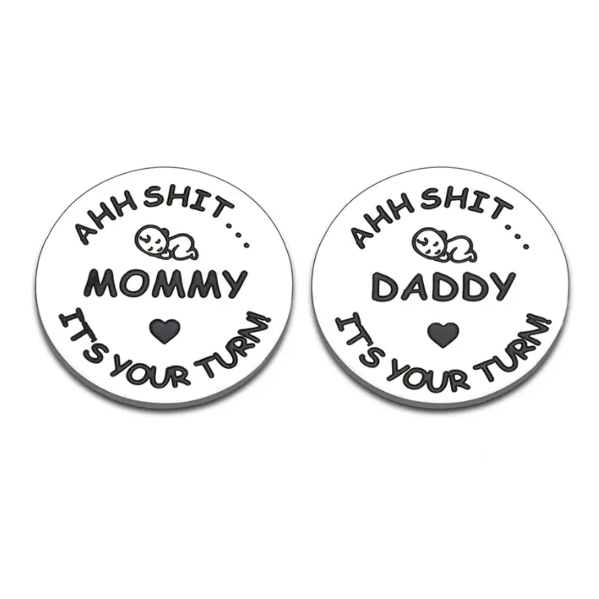 Flip-a-coin 'Baby Verschonen'