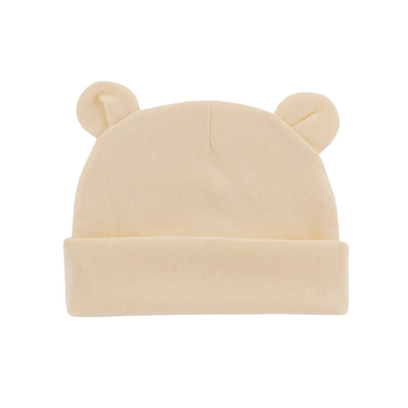 Newborn Mutsje met Oren beige