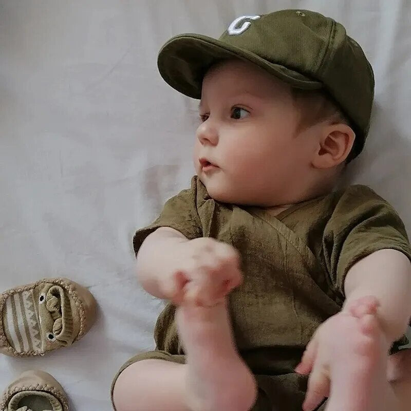 Baseball Cap met 'C' - Koffie sfeer