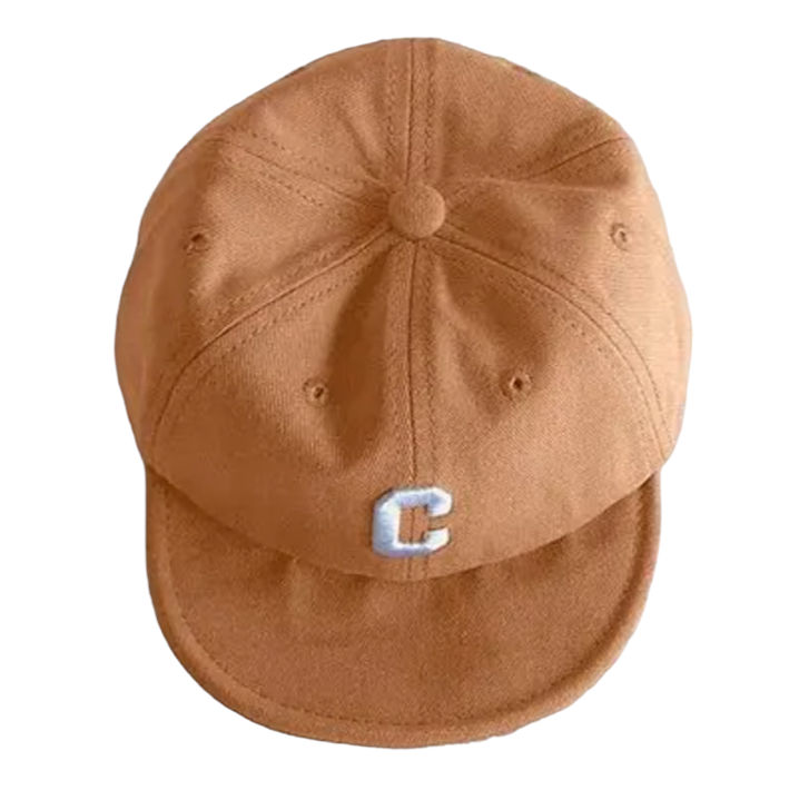 Baseball Cap met 'C' - Karamel