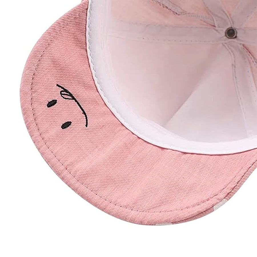 Cap met Oortjes en Stippen detail