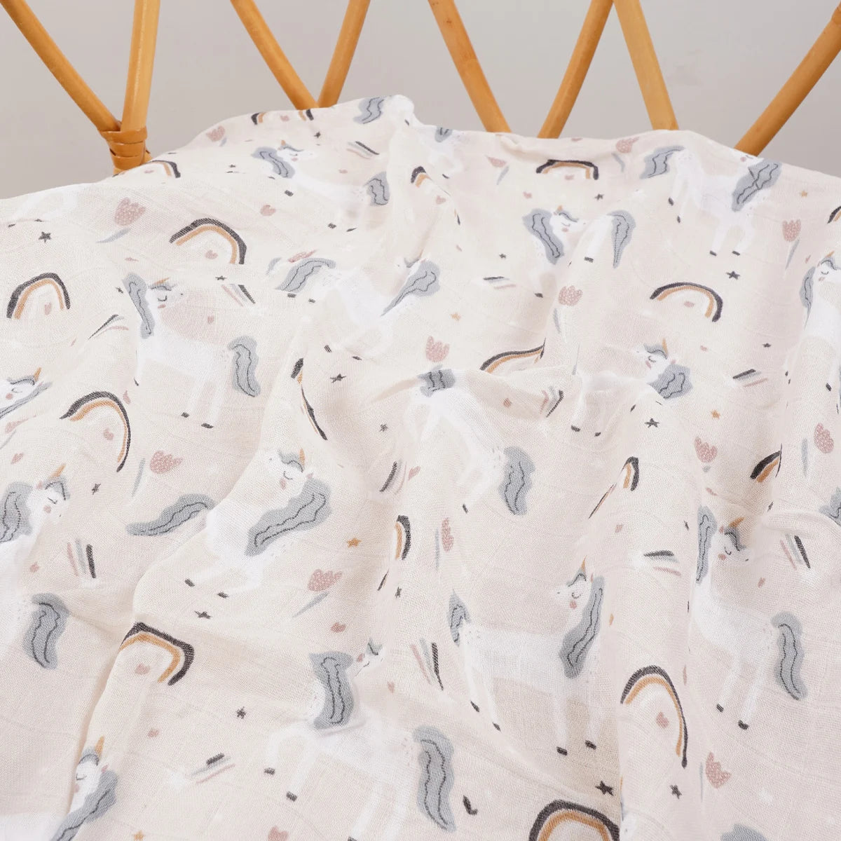 Hydrofiele Doek 'Unicorns' (110x120 cm)