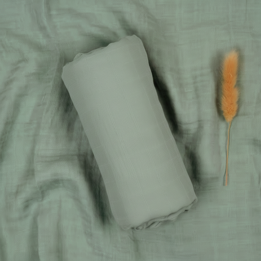 Effen Hydrofiele Doek Licht groen