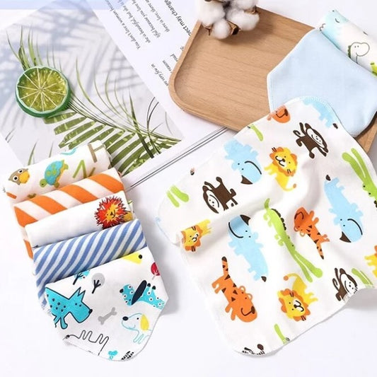 Set van 8 Spuugdoekjes details