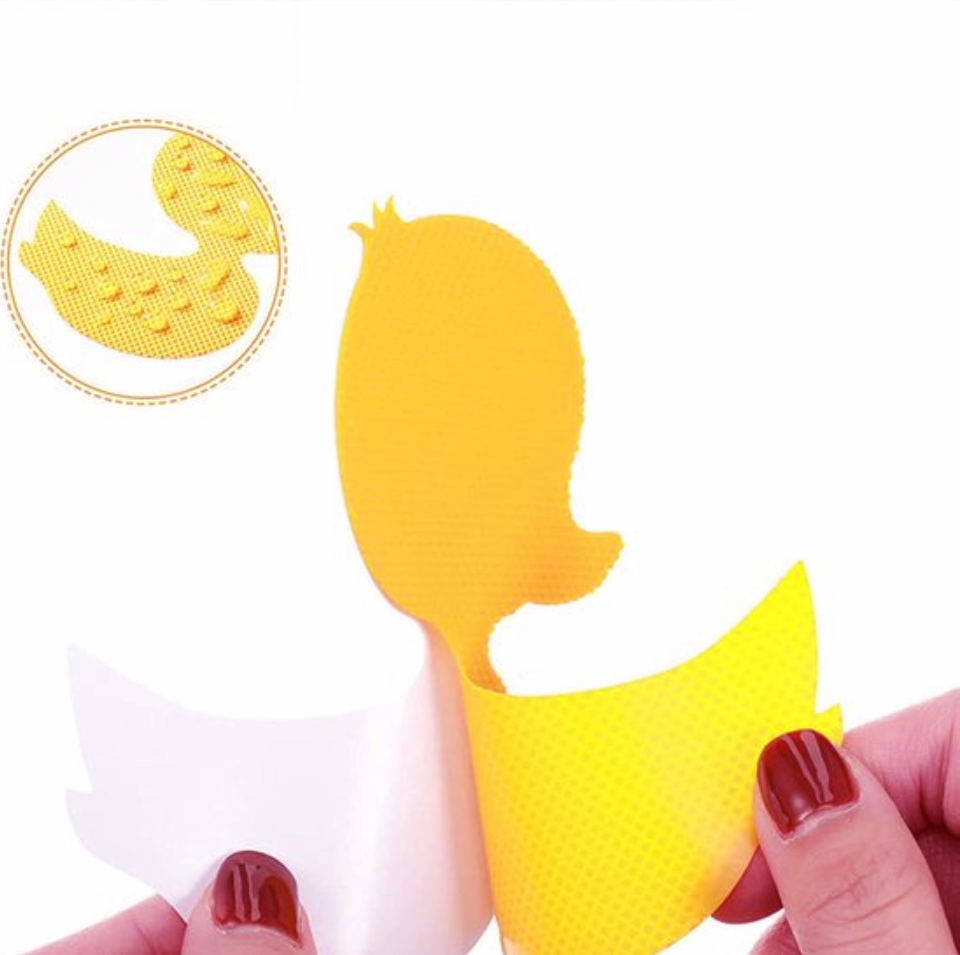 Anti-slip Stickers voor Bad of Douche badeend