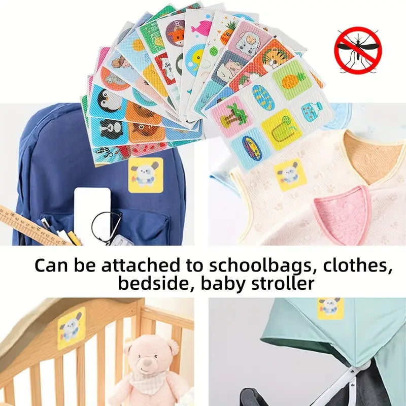 Anti-muggenstickers gebruik
