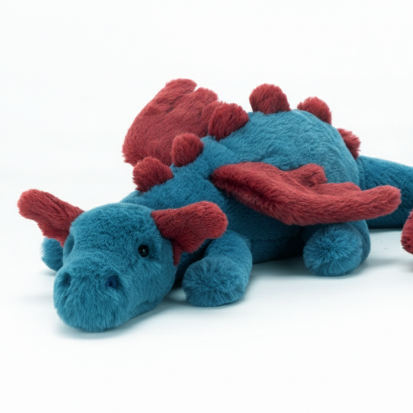 Zachte Knuffel Draak (4 kleuren)