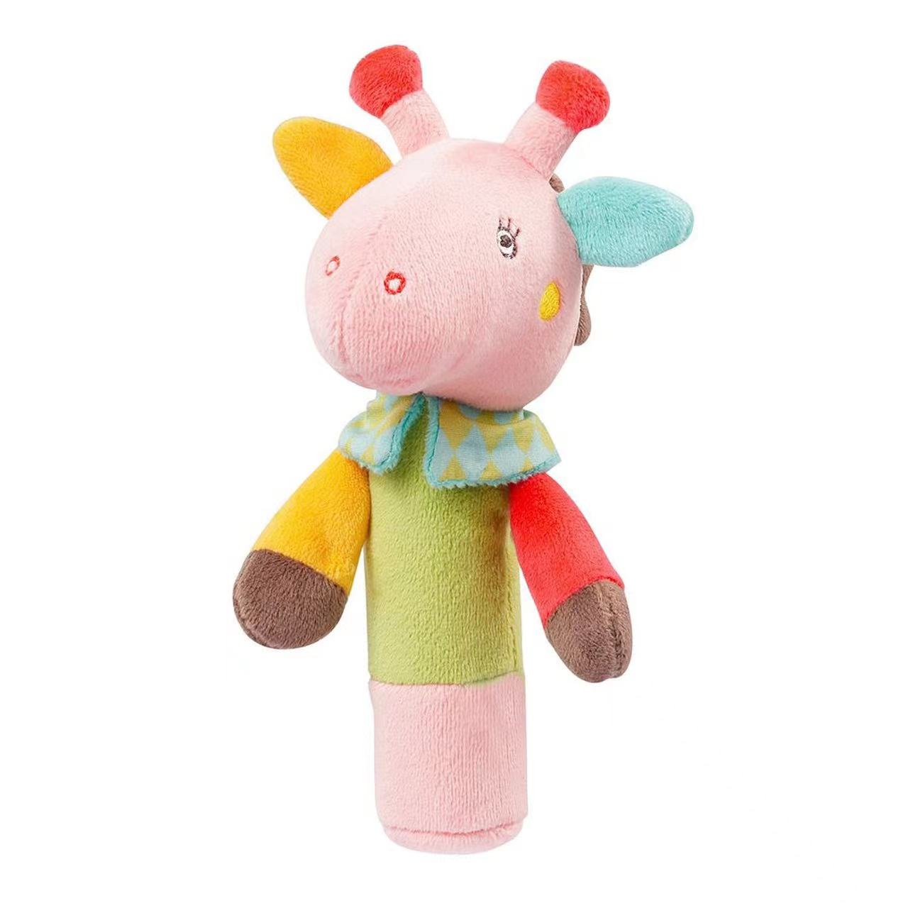 Pluche Grijpspeeltje 'Giraffe'