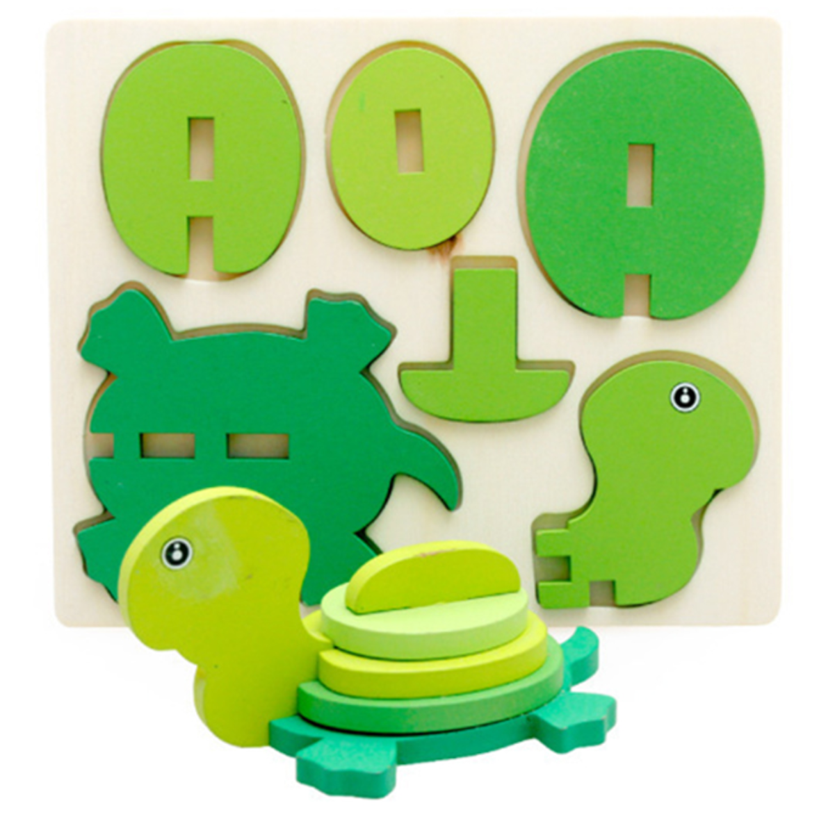 Houten 3D Puzzel 'Schildpad'