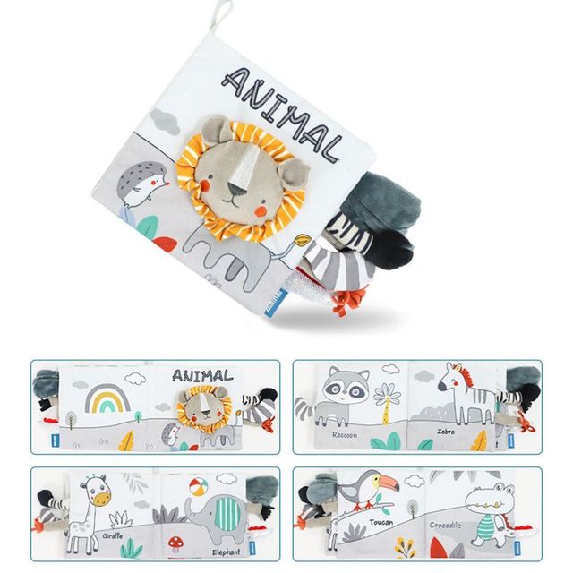 Stoffen Dieren 3D Knisperboekje Animal