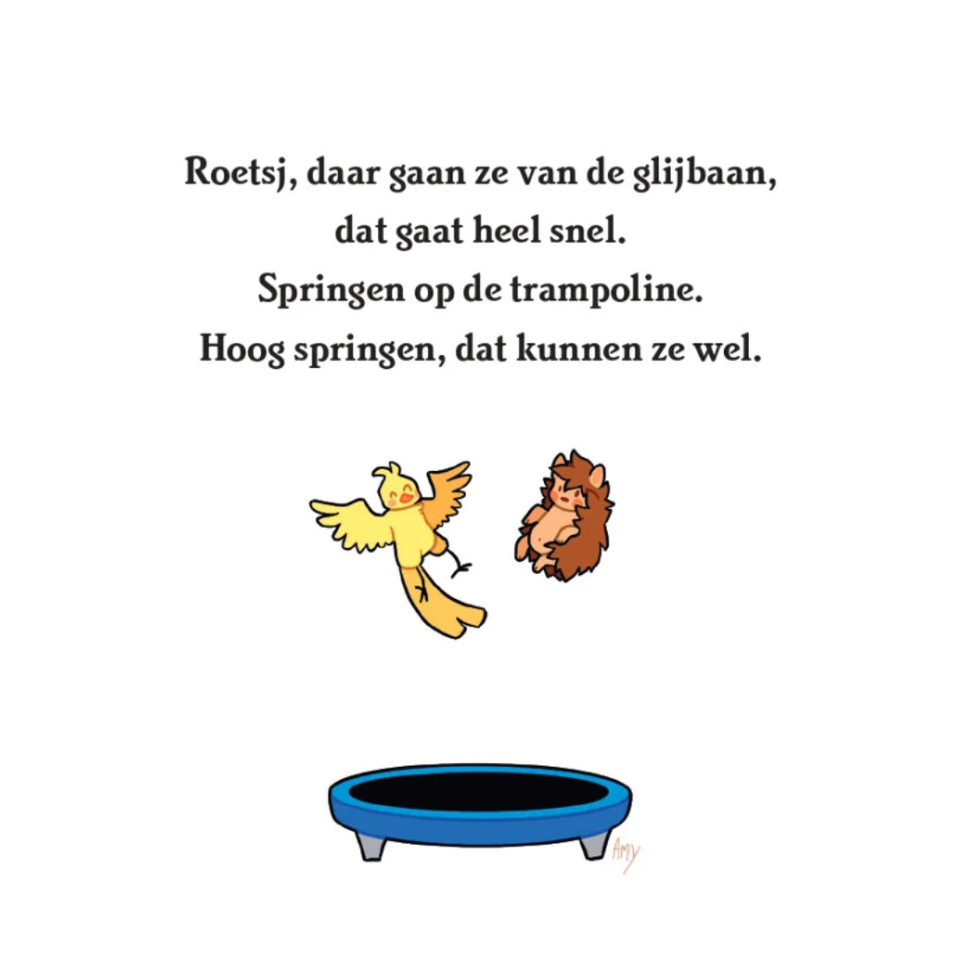 Voorleesboekje 'Tijn en Tien' plakken pleisters text