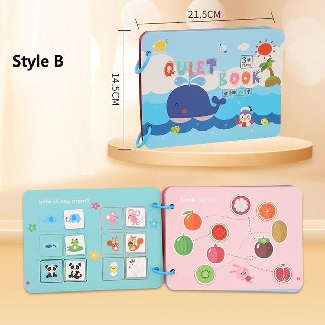 Quiet Book - Activiteitenboekje styl b