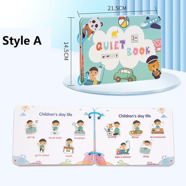 Quiet Book - Activiteitenboekje style a