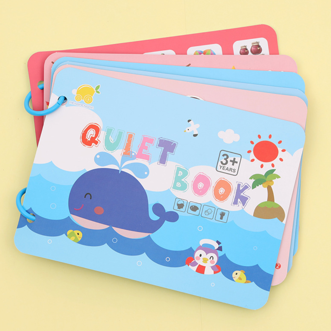 Quiet Book - Activiteitenboekje vormen