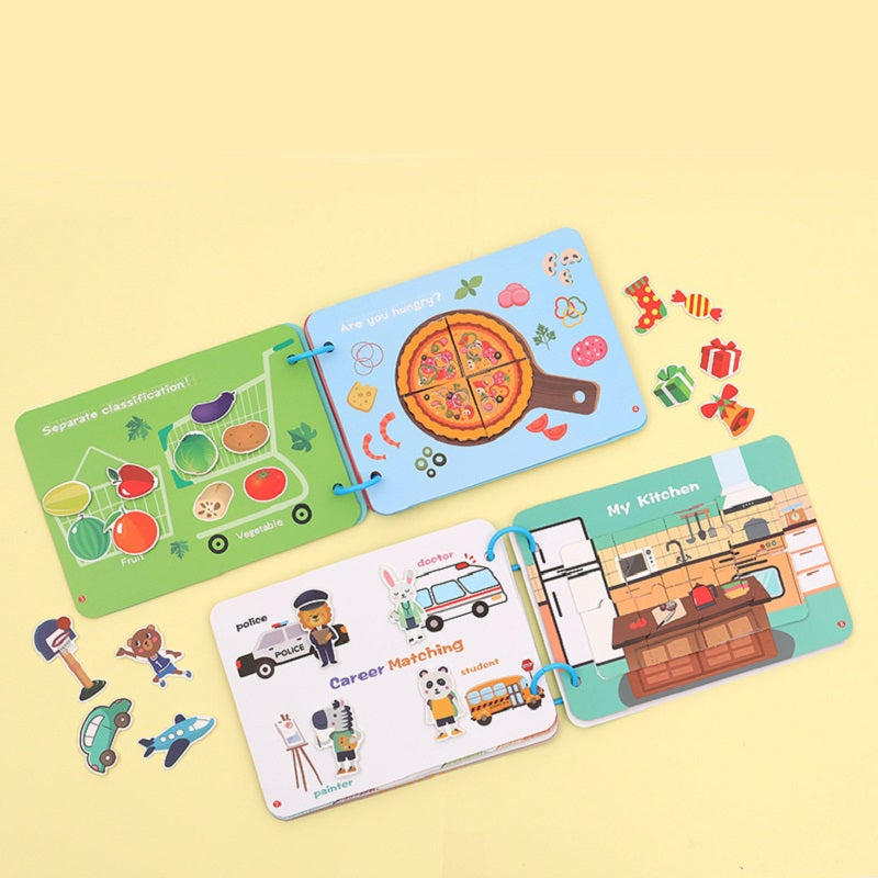 Quiet Book - Activiteitenboekje binnenkant