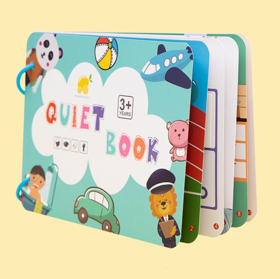 Quiet Book - Activiteitenboekje dagelijkse bezigheden