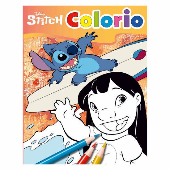 Stitch Kleurboek (2 varianten)