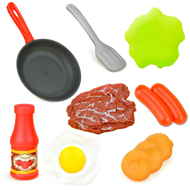 Speelset: Keukengerei en Eten detail