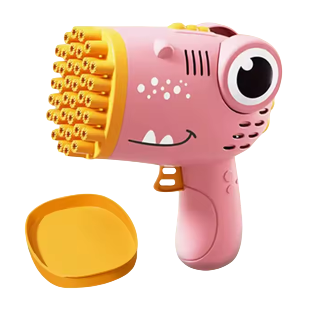 Dino Bubble Gun Roze