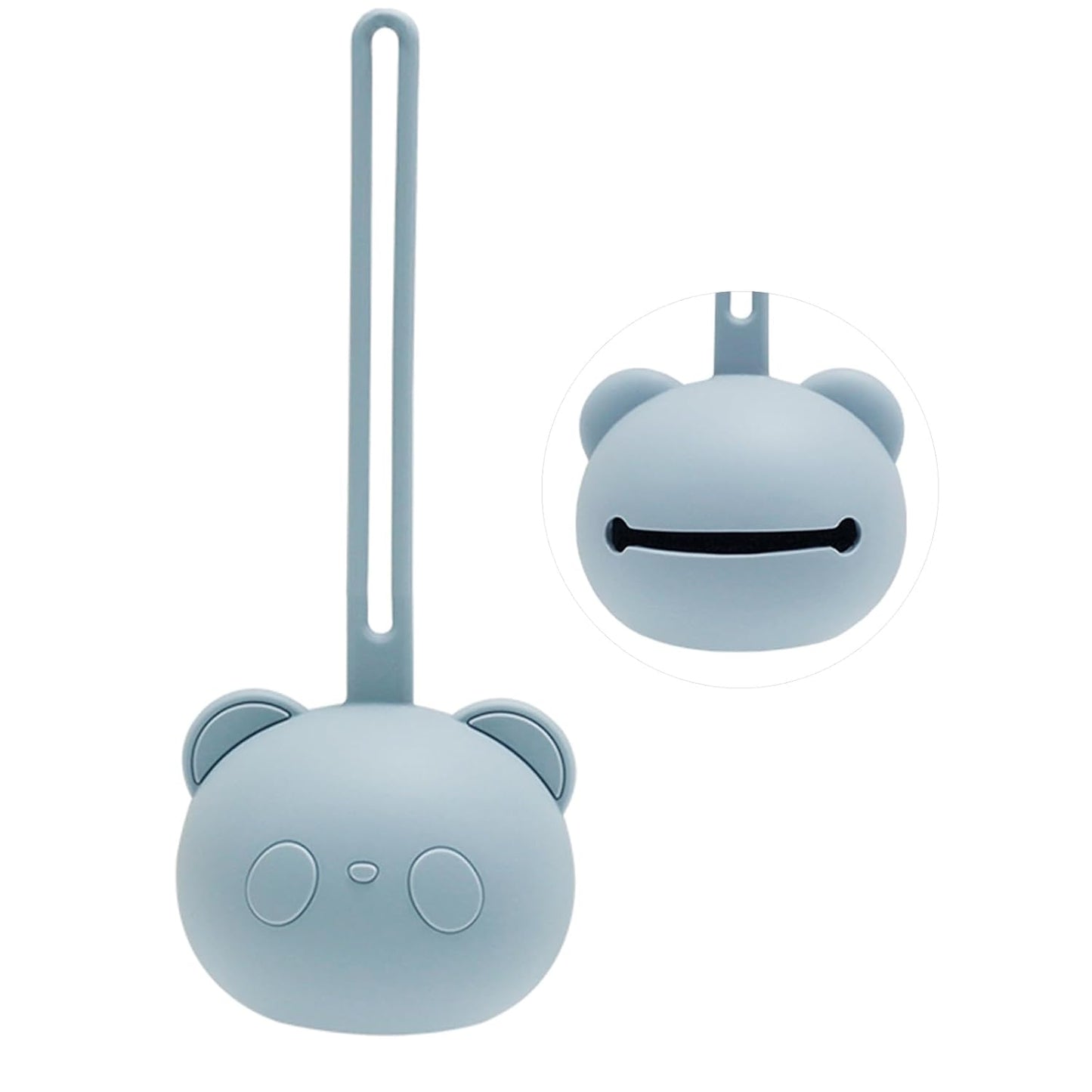 Speenhouder Panda Licht Blauw