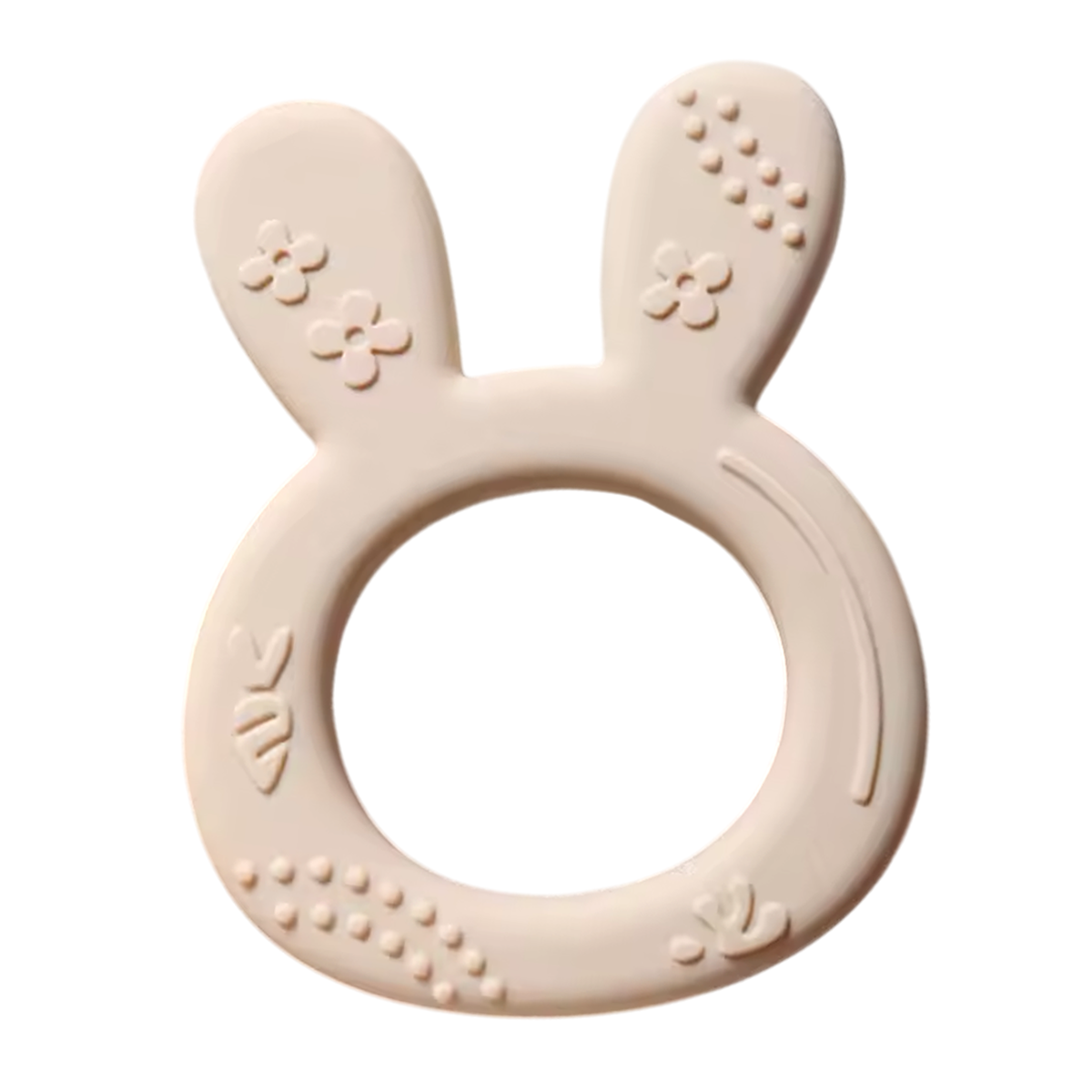 Siliconen Bijtring 'Bunny' met texturen