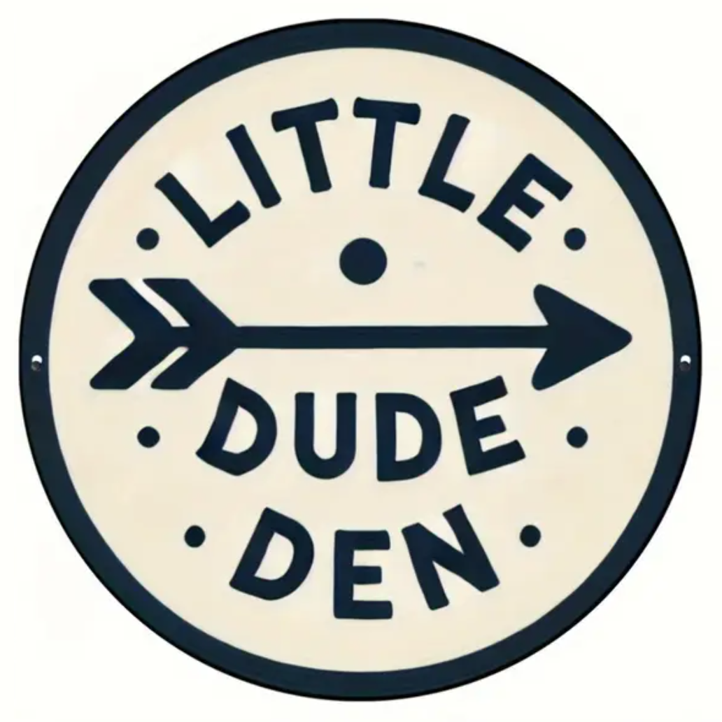 Aluminium Cirkel 'Little Dude Den'