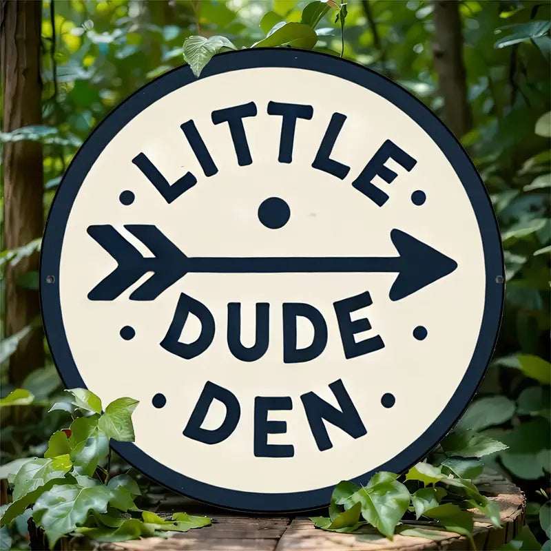 Aluminium Cirkel 'Little Dude Den'