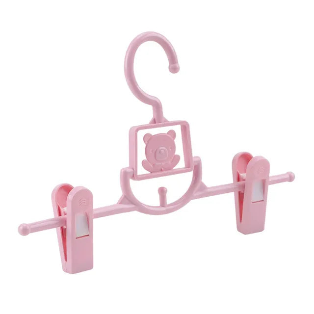 Set van 3 Beren Knijphangers roze