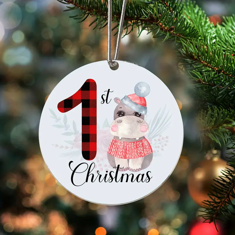 Kerst Ornament '1st Christmas'
