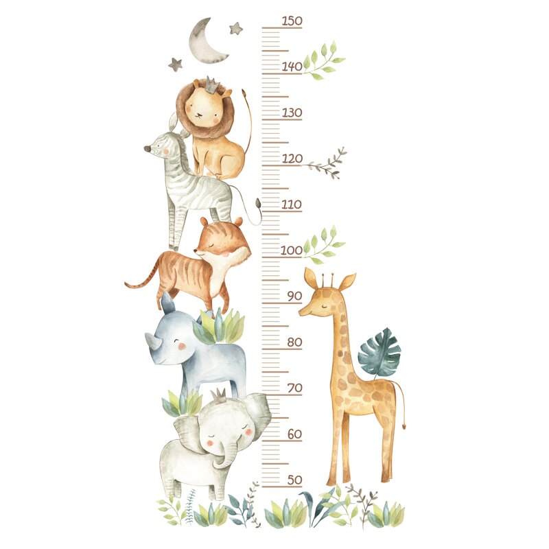 Groeimeter met Wilde Dieren detail