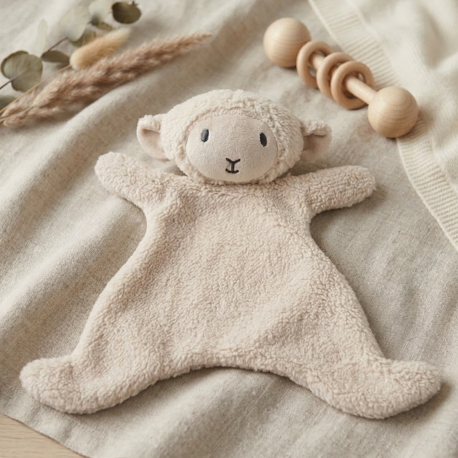 Knuffeldoekje Schaap