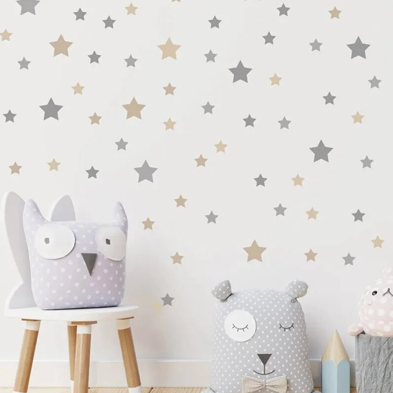 Sterren Muurstickers (86 stuks)