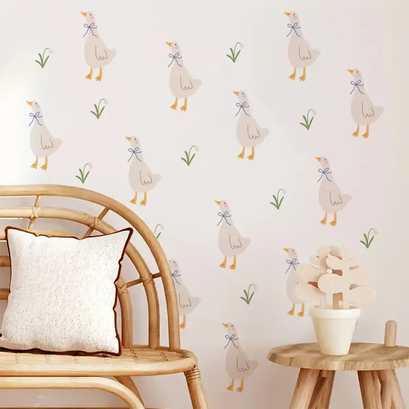 12 Eenden Stickers sfeer