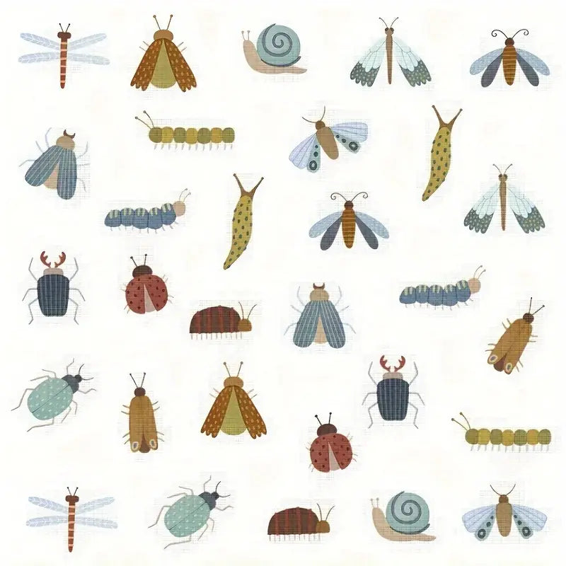 Muurstickers 'Insecten'
