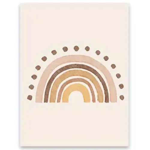 BoHo Posters rainbow dots