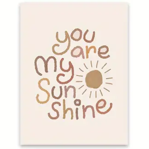 BoHo Posters my sunshine