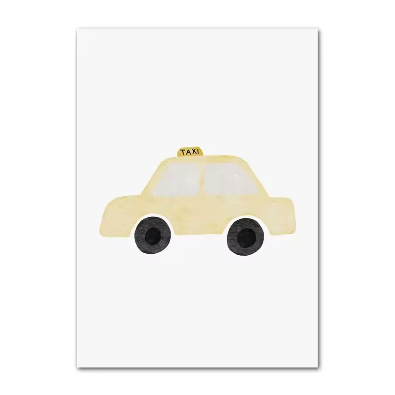 Canvas Poster 'Taxi'