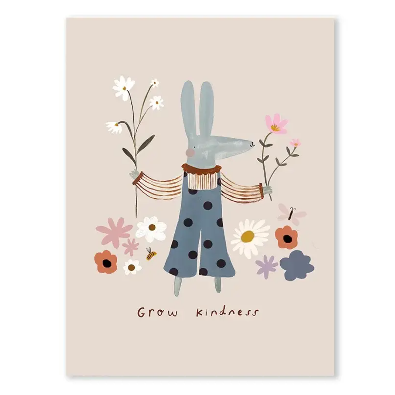 Canvas Poster 'Grow Kindness'