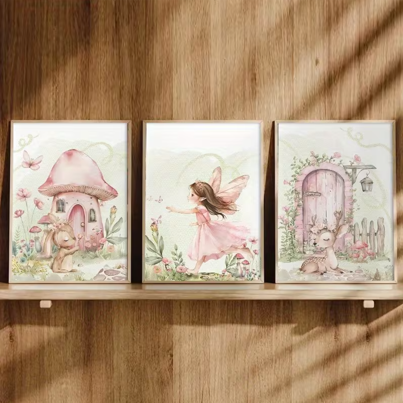 Set van 3 Canvas 'Het Elfenbos'