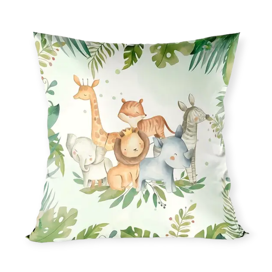 Kussenhoesje 'Wilde Dieren' 45x45cm