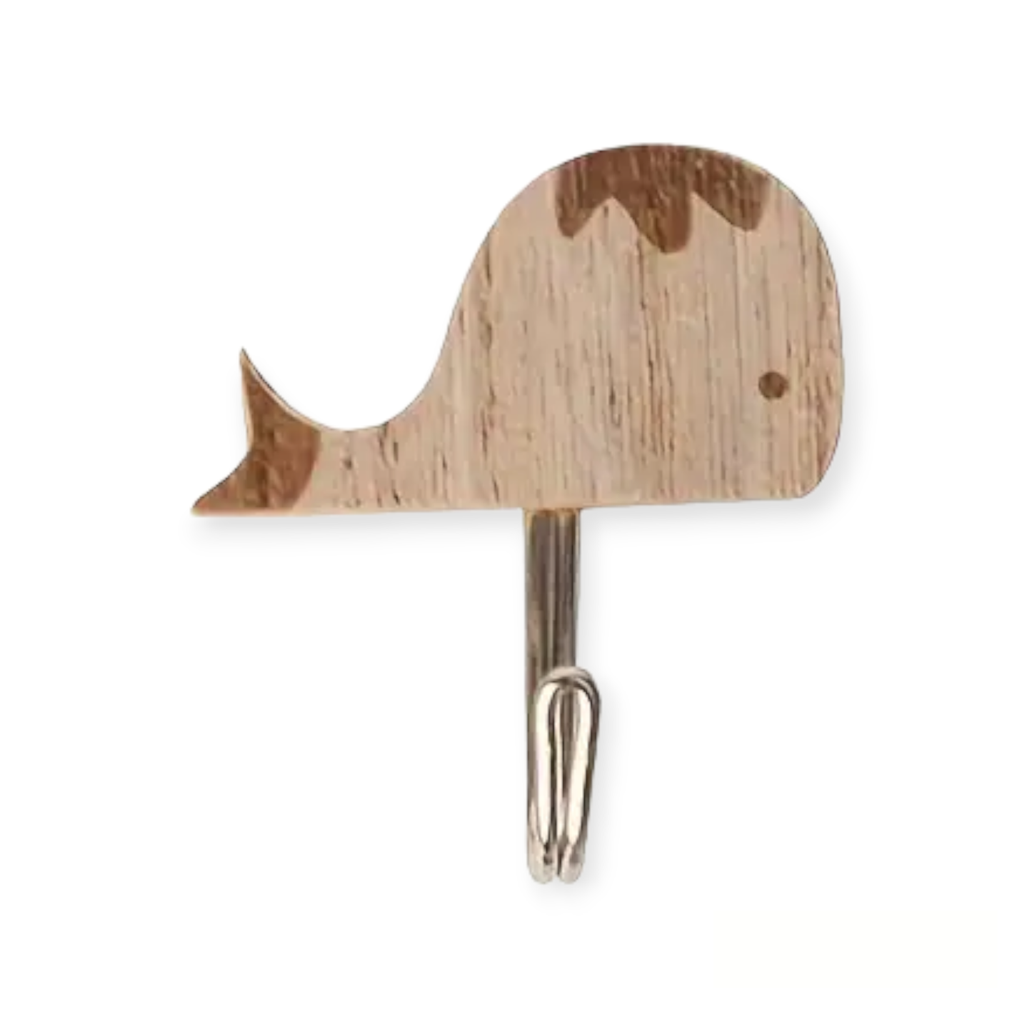 Houten Dieren Haakje walvis