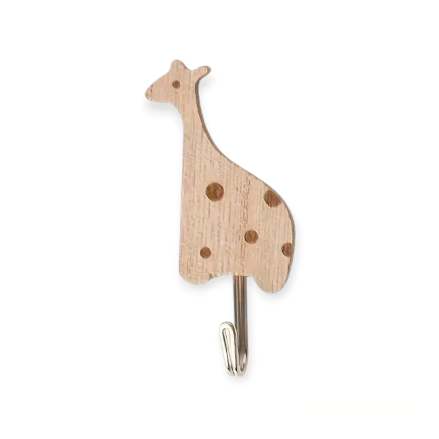 Houten Dieren Haakje giraffe