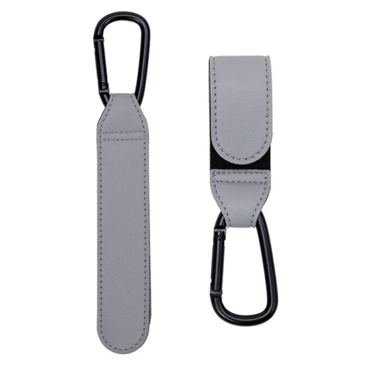 2 stuks Buggy Haken van Leer en Metaal