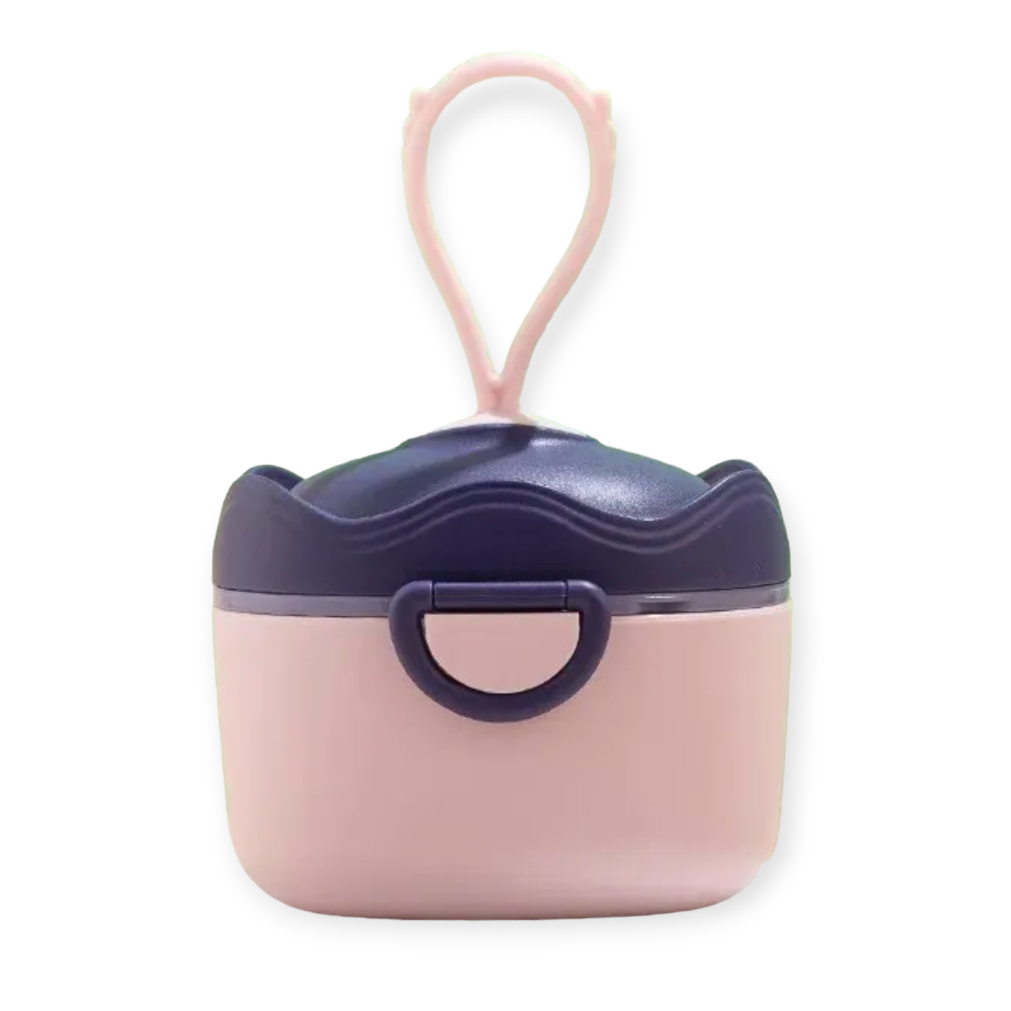 Melkpoeder Reisbox met Schepje roze