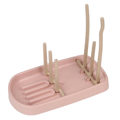 Flessen afdruiprek Roze