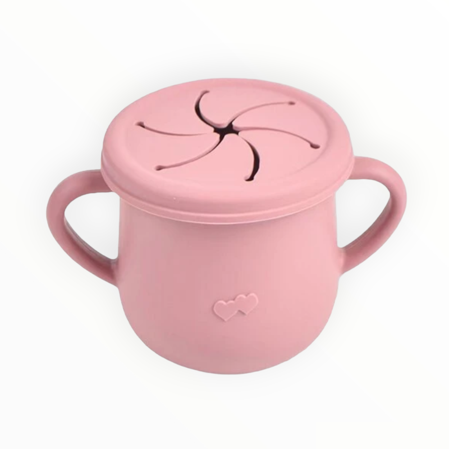 Siliconen Snack Cup met Deksel (3 kleuren)