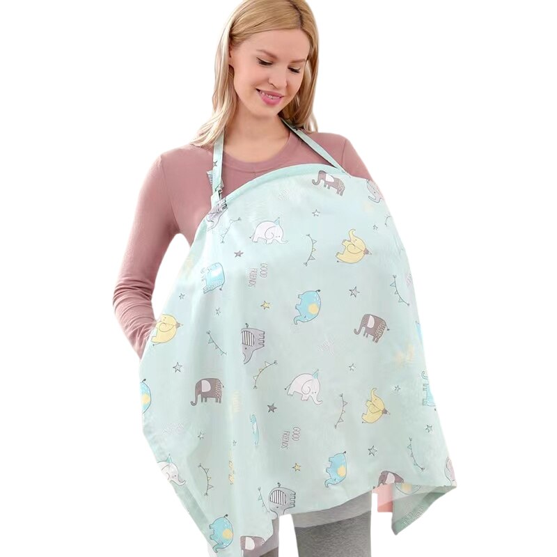 Verstelbare Borstvoedingsdoek - Mint