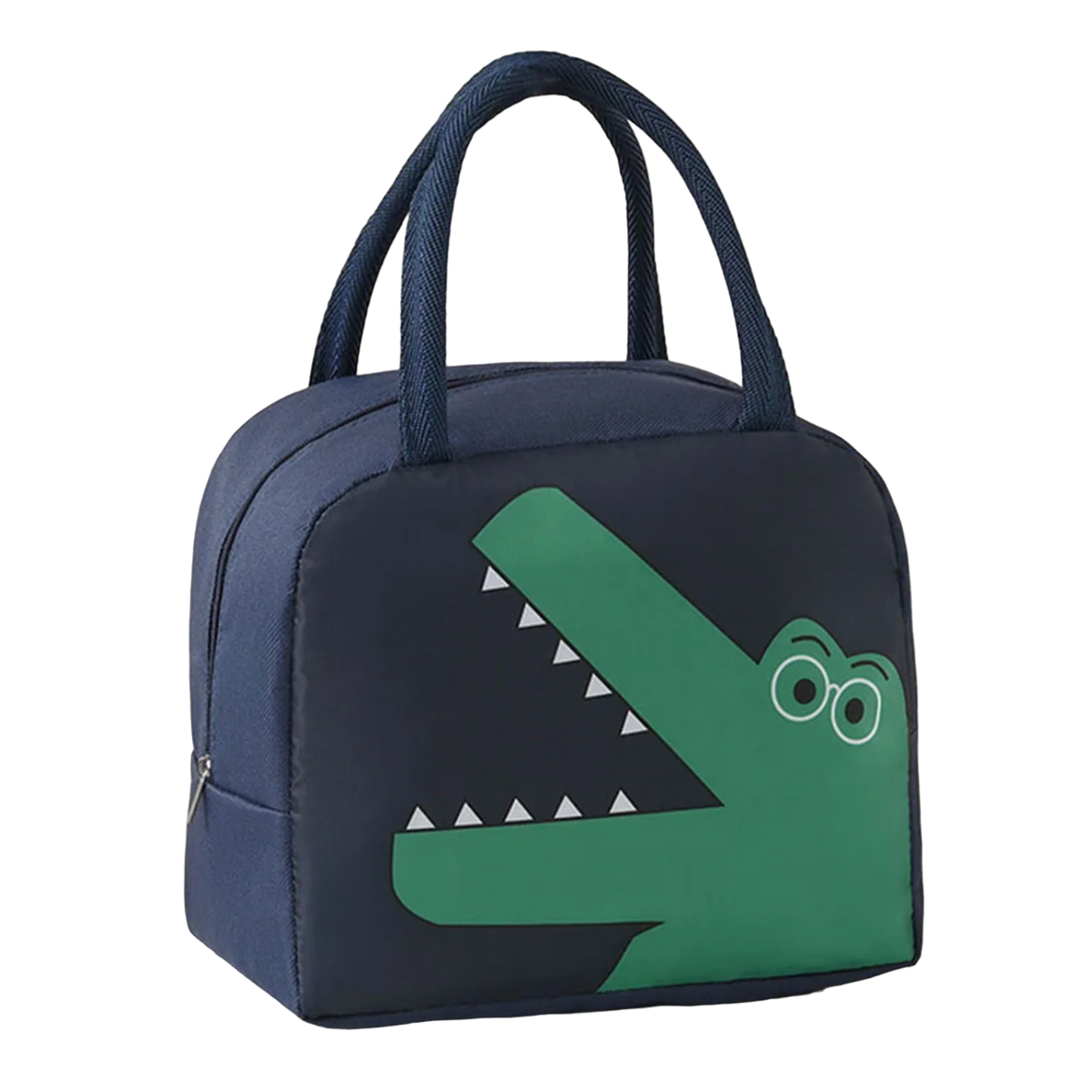 Lunch Bag - 'Krokodil met Bril'