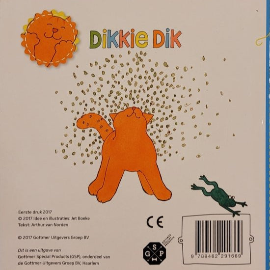 Dikkie Dik - speelt buiten achterkant